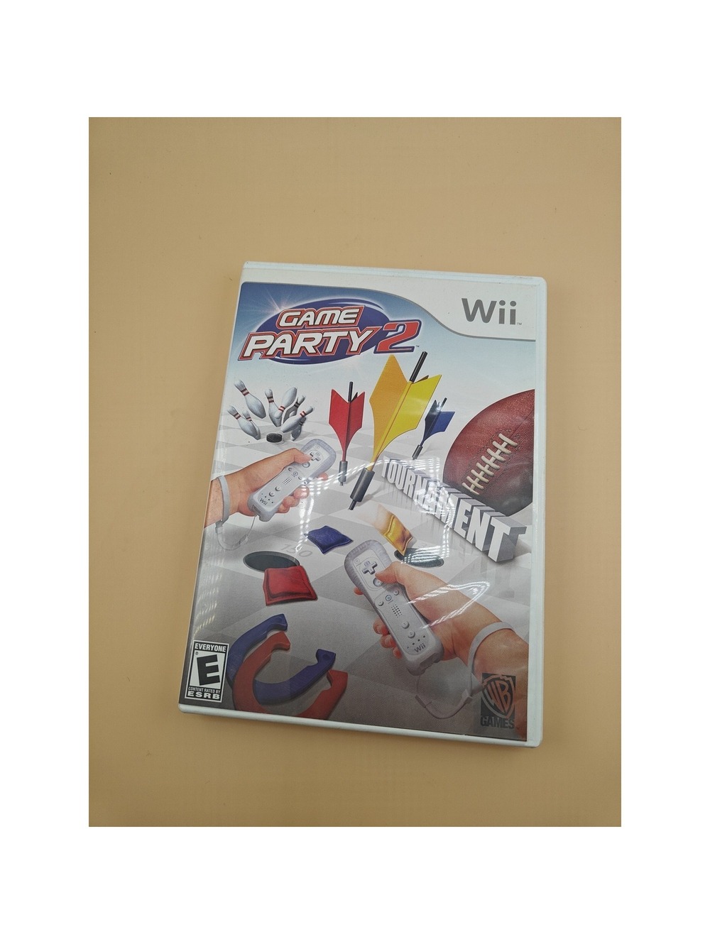 Game Party 2 Nintendo Wii Complete 2008 Family Sports Mini Games Disc Set